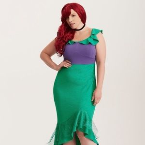 Torrid Little Mermaid Ariel Costume/Cosplay/Dress
